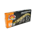 שרשרת O-ring 120 מוזהבת Moto-Master V4-520G + נועל קליפס